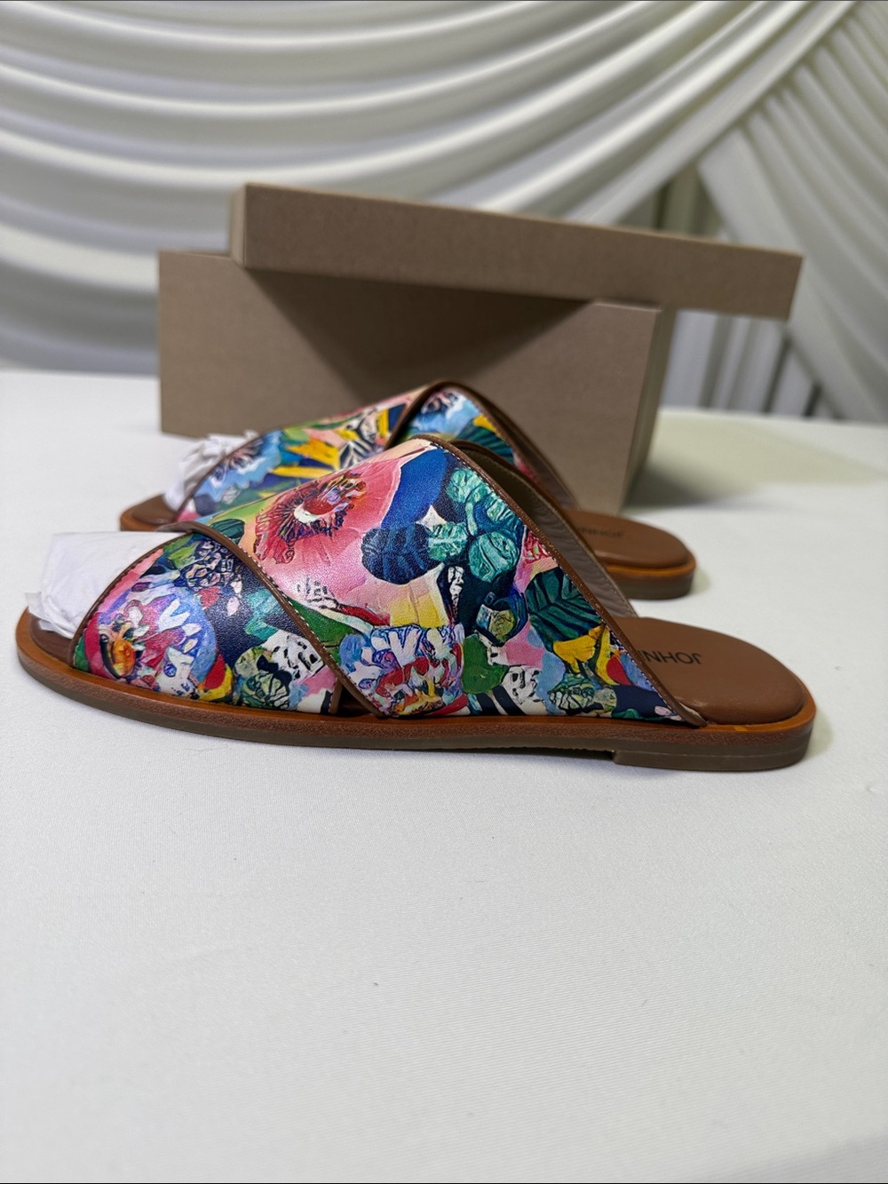 Johnny Was - Layla x Band Sandal (Size 7M)